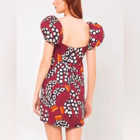 FARM RIO ETHNIC BANANAS MINI DRESS NWT SIZE M - Picture 2 of 11